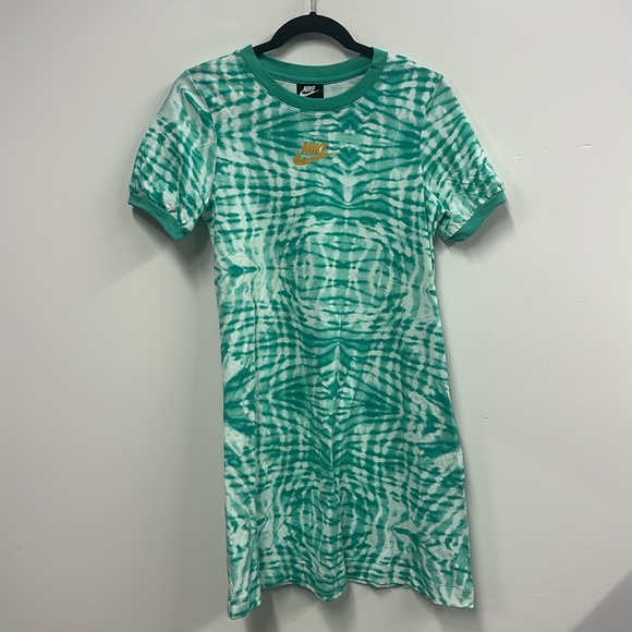 Nike Other - Nike green tie dye T-shirt dress XL big kids